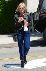 ASHLEY BENSON Out and About in Beverly Hills 08/20/2015
