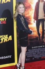 ASHLEY HINSHAW at American Ultra Premiere in Los Angeles
