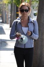 ASHLEY TISDALE Leaves Rise Movement in West Hollywood 08/03/2015