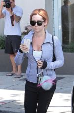ASHLEY TISDALE Leaves Rise Movement in West Hollywood 08/03/2015