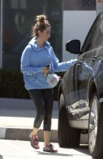 ASHLEY TISDALE Out and About in Los Angeles 08/24/2015