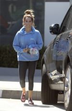 ASHLEY TISDALE Out and About in Los Angeles 08/24/2015