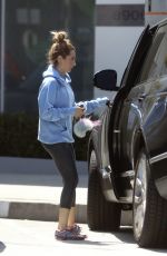 ASHLEY TISDALE Out and About in Los Angeles 08/24/2015