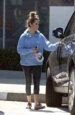 ASHLEY TISDALE Out and About in Los Angeles 08/24/2015