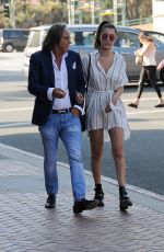 BELLA HADID Out and About in Los Angeles 08/20/2015