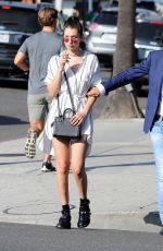 BELLA HADID Out and About in Los Angeles 08/20/2015