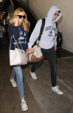 BELLA THORNE at Los Angeles International Airport 08/04/2015