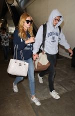 BELLA THORNE at Los Angeles International Airport 08/04/2015