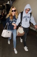 BELLA THORNE at Los Angeles International Airport 08/04/2015