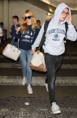 BELLA THORNE at Los Angeles International Airport 08/04/2015