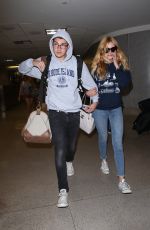 BELLA THORNE at Los Angeles International Airport 08/04/2015