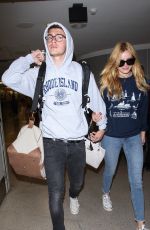 BELLA THORNE at Los Angeles International Airport 08/04/2015