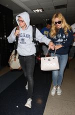 BELLA THORNE at Los Angeles International Airport 08/04/2015