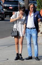 BELLA THORNE Out and About in Beverly Hills 08/20/2015
