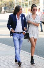 BELLA THORNE Out and About in Beverly Hills 08/20/2015