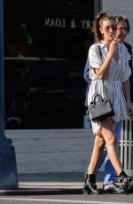 BELLA THORNE Out and About in Beverly Hills 08/20/2015