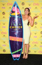 BETHANY MOTA at 2015 Teen Choice Awards in Los Angeles