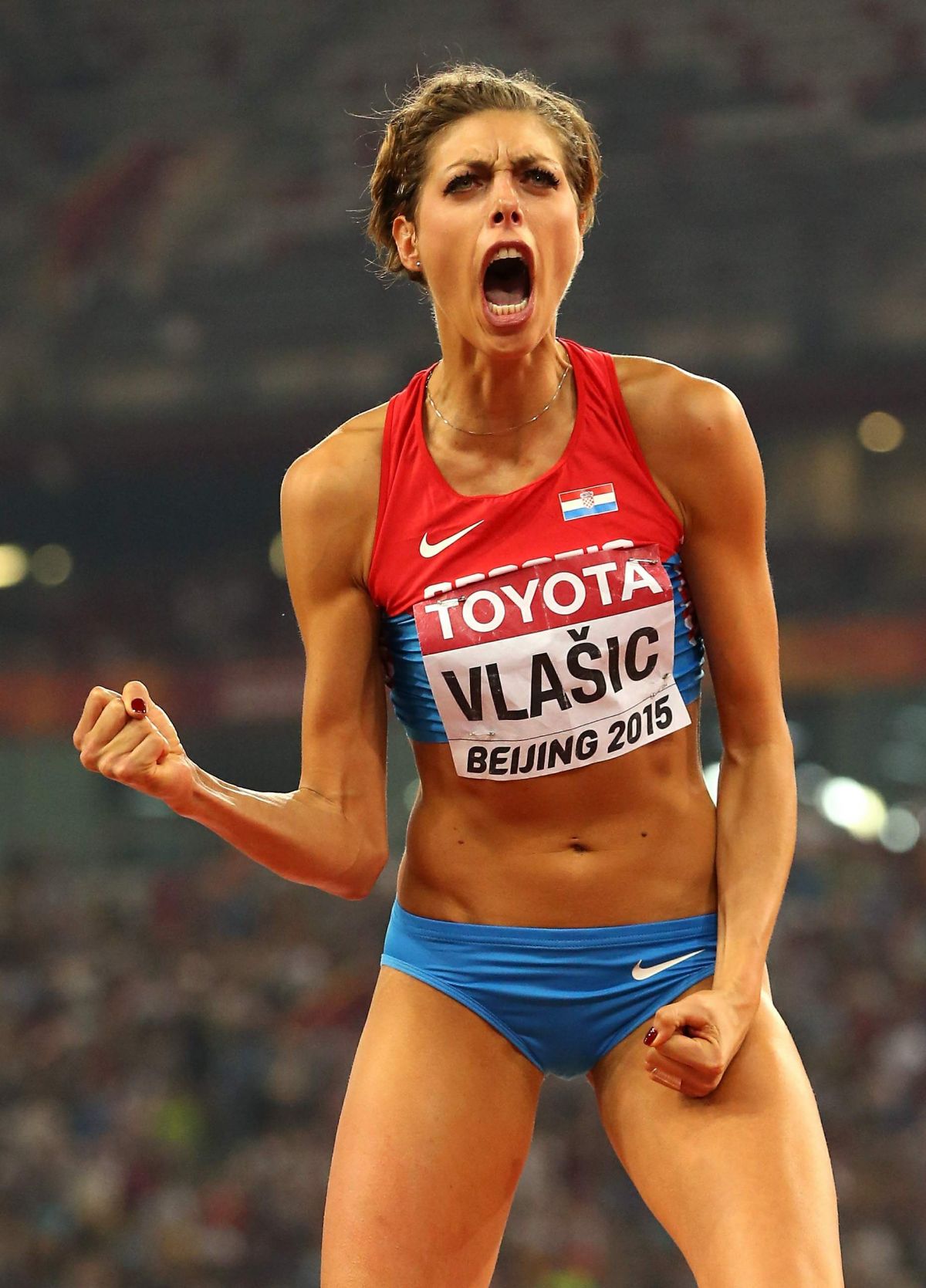 BLANKA VLASIC Competes in the Women