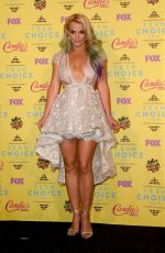 BRITNEY SPEARS at 2015 Teen Choice Awards in Los Angeles