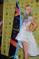 BRITNEY SPEARS at 2015 Teen Choice Awards in Los Angeles