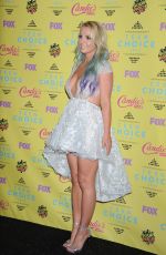 BRITNEY SPEARS at 2015 Teen Choice Awards in Los Angeles