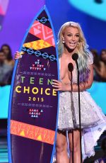 BRITNEY SPEARS at 2015 Teen Choice Awards in Los Angeles