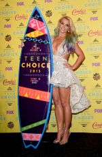 BRITNEY SPEARS at 2015 Teen Choice Awards in Los Angeles