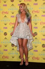 BRITNEY SPEARS at 2015 Teen Choice Awards in Los Angeles