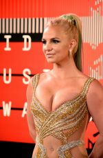 BRITNEY SPEARS at MTV Video Music Awards 2015 in Los Angeles