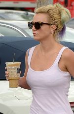 BRITNEY SPEARS Out Shopping in Beverly Hills 08/25/2015