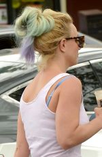 BRITNEY SPEARS Out Shopping in Beverly Hills 08/25/2015