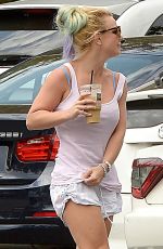 BRITNEY SPEARS Out Shopping in Beverly Hills 08/25/2015