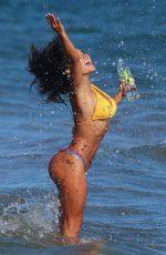 BRUNA TUA in Bikini at 138 Water Photoshoot in Malibu 08/25/2015