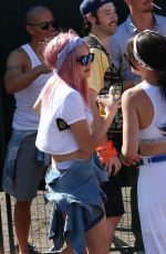 CARA DELEVINGNE at Osheaga Music and Arts Festival in Montreal 08/01/2015