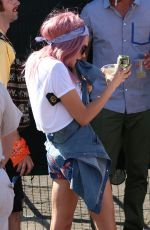 CARA DELEVINGNE at Osheaga Music and Arts Festival in Montreal 08/01/2015