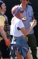 CARA DELEVINGNE at Osheaga Music and Arts Festival in Montreal 08/01/2015