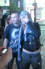 CARA DELEVINGNE at Suicide Squad Wrap Party in Toronto 08/23/2015