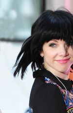 CARLY RAE JEPSEN Performs at The Today Show in New York 08/20/2015