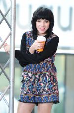 CARLY RAE JEPSEN Performs at The Today Show in New York 08/20/2015