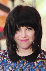 CARLY RAE JEPSEN Performs at The Today Show in New York 08/20/2015