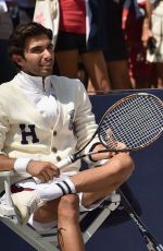 CHANEL IMAN at Tommy Hilfiger and Rafael Nadal Launch Global Brand Ambassadorship in New York
