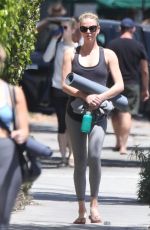 CHARLIZE THERON Heading to Yoga Class in Los Angeles 08/05/2015