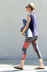 CHARLIZE THERON Heading to Yoga Class in Los Angeles08/23/2015
