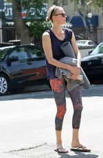 CHARLIZE THERON Heading to Yoga Class in Los Angeles08/23/2015