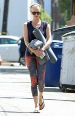 CHARLIZE THERON Heading to Yoga Class in Los Angeles08/23/2015