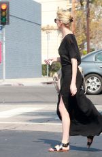 CHARLIZE THERON Out and About in Los Angeles 08/22/2015