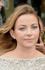 CHARLOTTE CHURCH at Protests Arctic Drilling in Front of Shell Centre in London 08/26/2015