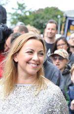 CHARLOTTE CHURCH at Protests Arctic Drilling in Front of Shell Centre in London 08/26/2015