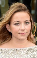 CHARLOTTE CHURCH at Protests Arctic Drilling in Front of Shell Centre in London 08/26/2015