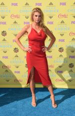 CHARLOTTE MCKINNEY at 2015 Teen Choice Awards in Los Angeles